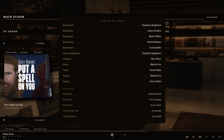 The credits.